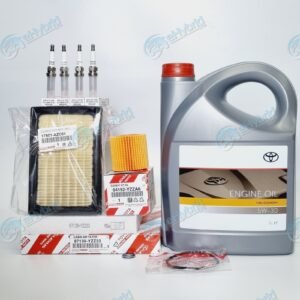 Genuine Toyota C-HR Service Kit 2016-2017 Filters Spark Plugs & 5W30 fits Prius
