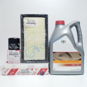 Genuine Toyota C-hr NGX10 Service Kit  1.2L With 0W20 Oil & All Filters & Washer