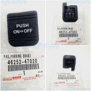 Genuine Toyota Prius Parking Brake Pedal Rubber Pad Cover Oem Part 46252-47020