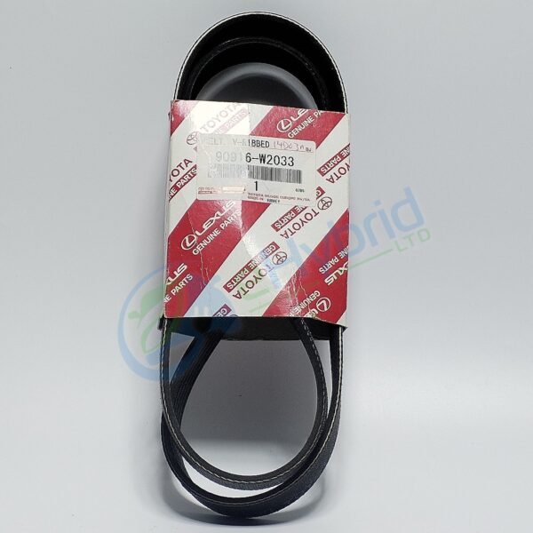 Genuine Toyota Yaris V Belt Alternator Fan Belt Serpentine Belt Oem 90916-W2033 - Image 3