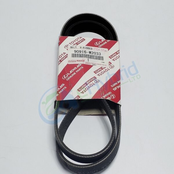 Genuine Toyota Yaris V Belt Alternator Fan Belt Serpentine Belt Oem 90916-W2033
