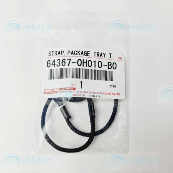 GENUINE TOYOTA AYGO 2014 - 2017 RIGHT OR LEFT PARCEL SHELF STRING 64367-0H010-B0 - Image 4