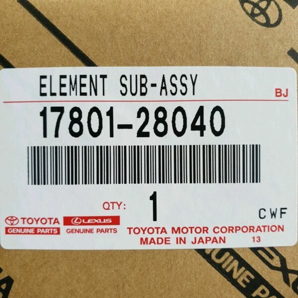 GENUINE TOYOTA ESTIMA HYBRID AIR FILTER 17801-28040 AHR20 BRAND NEW AIR CLEANER - Image 4
