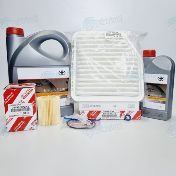 GENUINE TOYOTA RAV4 SERVICE KIT ALA41 DIESEL 2012 TO 2019 FILTERS & 5W30 PREMIUM