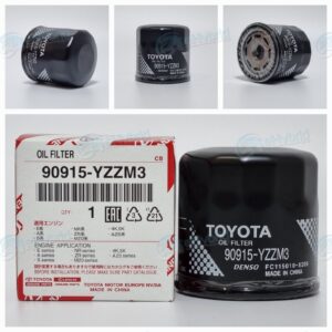 GENUINE TOYOTA YARIS HYBRID OIL FILTER ENGINE FILTER NHP130 & KSP130 90915-YZZM3
