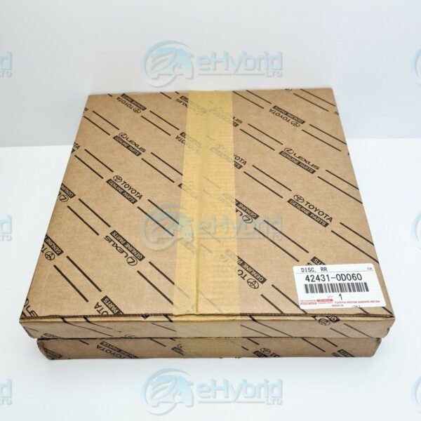GENUINE TOYOTA YARIS REAR DISC BRAKE 1.5L HYBRID 2012 - 2020 REAR DISCS YARIS1.3 - Image 3