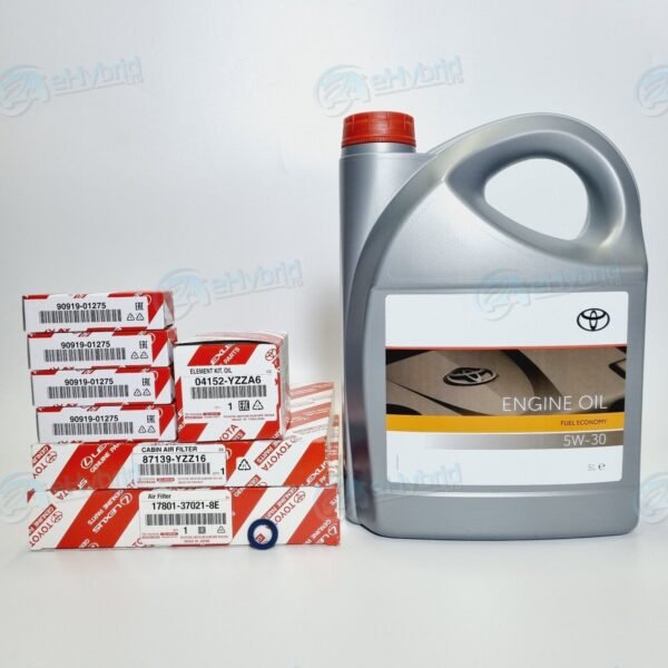 Genuine Lexus CT200H Service Kit 1.8L 2010 to 2017 With Spark Plugs & 5W30 Oil - Image 3