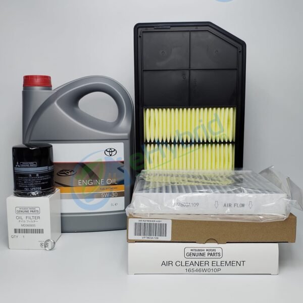 Genuine Mitsubishi Outlander PHEV Service Kit 2.0L/2.4L 2014-2021 & Toyota Oil