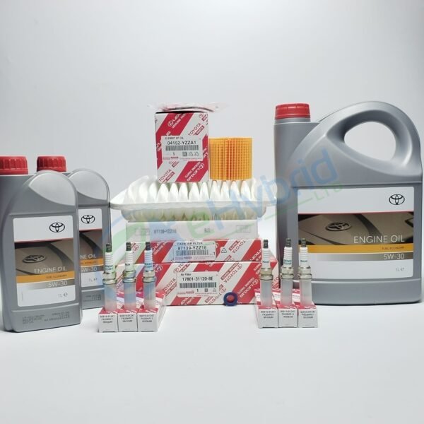 Genuine Toyota Alphard Service Kit GGH25 3.5L 2008-15 With Spark Plugs & 7L 5W30