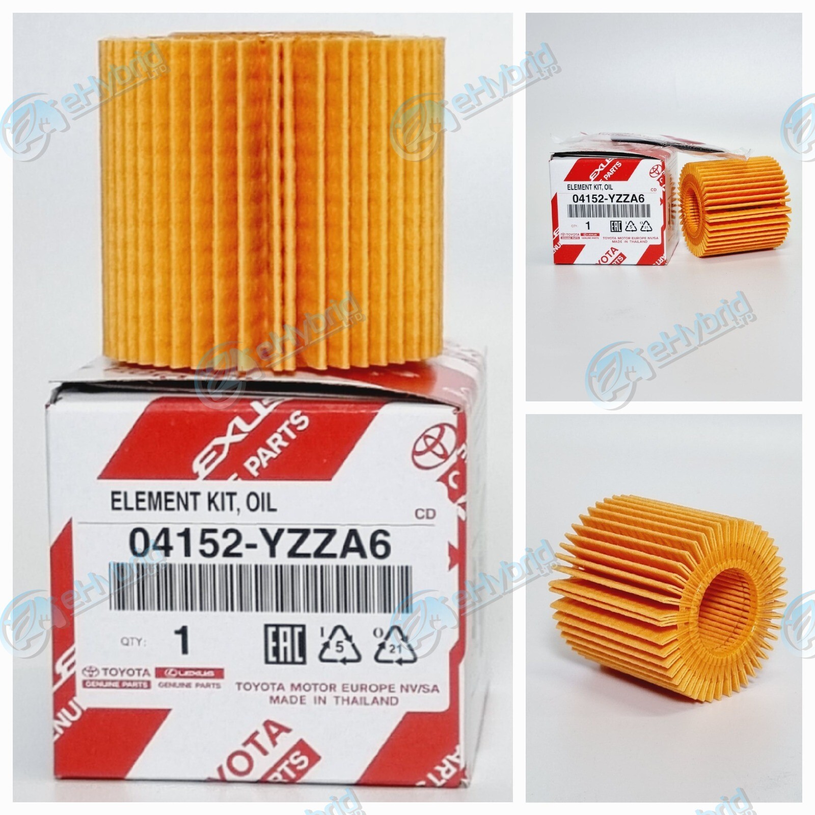 Genuine Toyota Corolla Intermediate Service Kit Oil Filter 0W20 Oil & Washer - Image 3