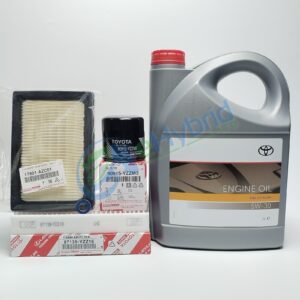 Genuine Toyota Sienta Service Kit Hybrid NHP170 5W30 Oil  & All Filters Aqua