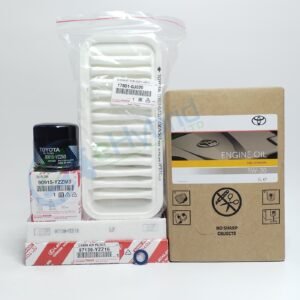 Genuine Toyota Yaris Service Kit 2005 To 2012 KSP90 With 5W30 Oil & All Filters