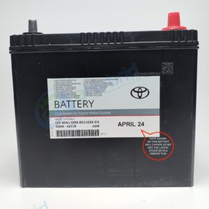 Lexus IS300H Battery Genuine 12V 45AH Auxiliary Battery Oem 28800-AZC35 S46B24L