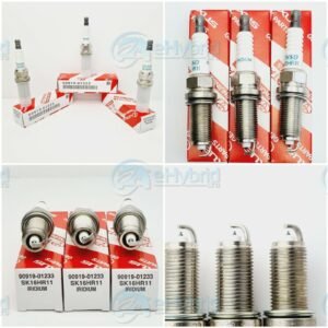TOYOTA IQ SPARK PLUGS GENUINE IRIDIUM PART 90919-01233 KGJ10 1.0L 2009 TO 2014