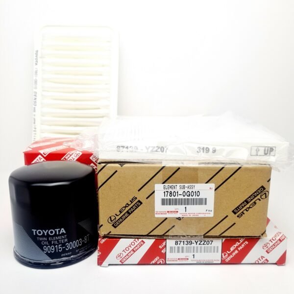 GENUINE TOYOTA COROLLA 2.0D-4D SERVICE FILTERS OIL FILTER AIR CABIN FILTER
