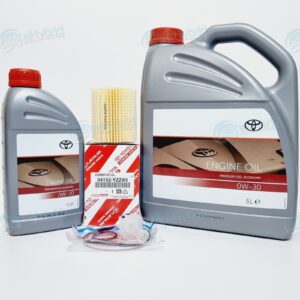 GENUINE TOYOTA COROLLA VERSO 2.2 D-4D ENGINE OIL OIL FILTER 0W30 FULLY SYNTHETIC