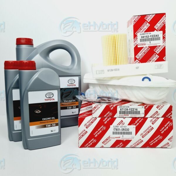 GENUINE TOYOTA VERSO SERVICE KIT 2.0 D-4D 2009 TO 2017 AUR20 PREMIUM 5W30 OIL