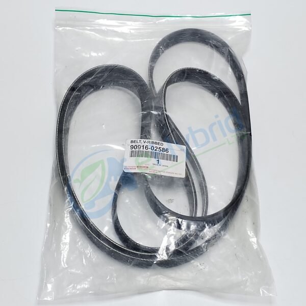 Genuine Lexus LS430 V Belt Alternator Fan Belt Oem 90916-02586 Serpentine Belt