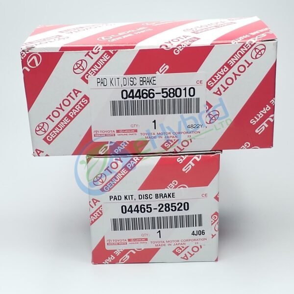 Genuine Toyota Alphard Front & Rear Brake Pads Vellfire 04465-28520 04466-58010