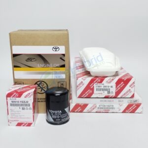 Genuine Toyota Estima ACR40 Service Kit 2.4L 2000 - 2006 With Filters & 5W30 Oil