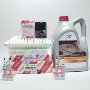 Genuine Toyota Estima ACR50 Service Kit 2.4L 2006-2019 With Spark Plugs & 0W20