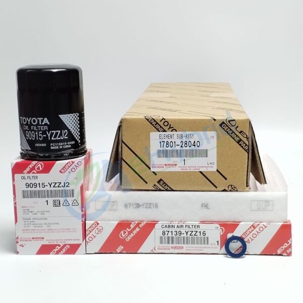Genuine Toyota Estima Hybrid 2.4L Service Filters 2006-2019 All filters & Washer