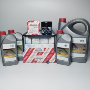 Genuine Toyota Land Cruiser  Service Kit 2.8L 2017 Onward D-4D KDJ150 With 5W30