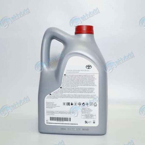 Genuine Toyota RAV4 0W16 Engine Oil AXAH52 2019 Onwards Engine Oil 08080-83889 - Image 3