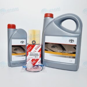 LEXUS IS220D 2.2D-4D GENUINE DIESEL ENGINE OIL OIL FILTER 5W30 PREMIUM SYNTHETIC