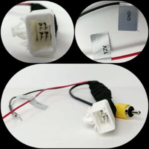 TOYOTA REVERSING CAMERA RETENTION ADAPTER VOLTAGE 4PIN PLUG ESTIMA PRIUS ALPHA