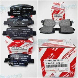 GENUINE TOYOTA VERSO REAR BRAKE PADS  2.2 D-4D 2009 TO 2017 OEM PART 04466-YZZE7