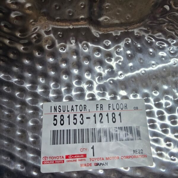 Genuine Lexus CT200H Exhaust Heat Insulator Sheet No 2 Heat Shield 58153-12181 - Image 3