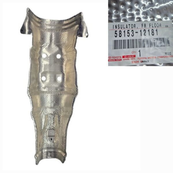 Genuine Lexus CT200H Exhaust Heat Insulator Sheet No 2 Heat Shield 58153-12181
