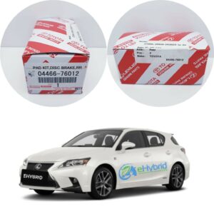 Genuine Lexus CT200H Rear Brake Pads 2011 To2018 Model Oem Part 04466-76012