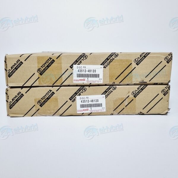 Genuine Lexus RX450H Front Brake Discs 2008 - 2015 GLY15 Oem Part43512-48120