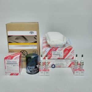 Genuine Toyota Alphard Hybrid Service Kit 2003-08 ATH10 With Spark Plugs & 5W30