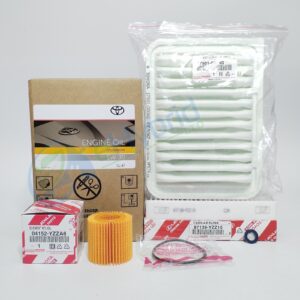 Genuine Toyota Avensis Service Kit 1.8L ZRT71 2008 TO 2018 5W30 OIL & FILTERS