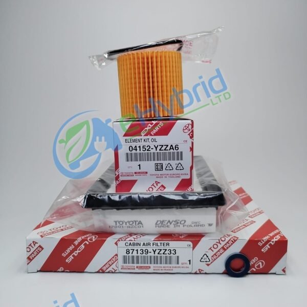 Genuine Toyota C-HR Service Filters 2016-2017 Oil , Air & Cabin Filters, Washer