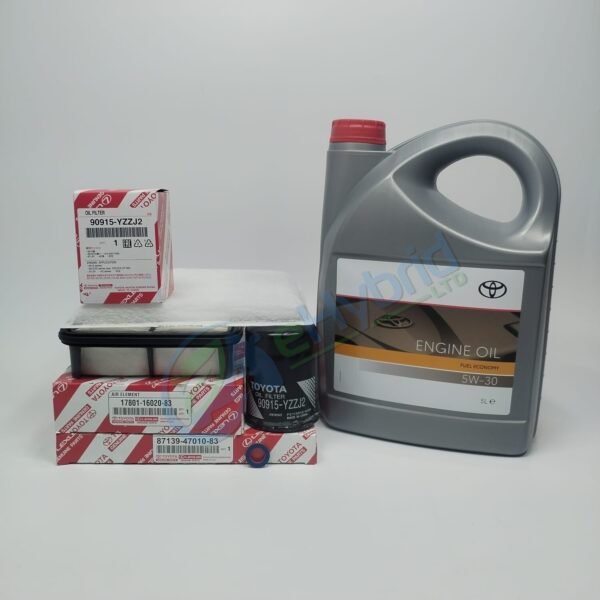 Genuine Toyota Celica 1.8L ZZT231 Service Kit 2000-2005 With 5W30 & All Filters