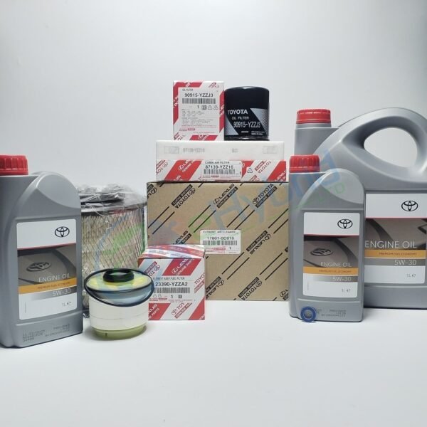 Genuine Toyota Hilux Service Kit 3L Diesel KUN26 2005 - 2008 5W30 Oil & Filters