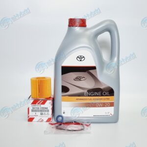 Genuine Toyota Prius Plugin Intermediate Service Kit Oil Filter 0W20 Oil &Washer