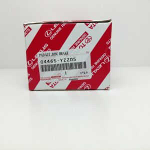 Genuine Toyota Yaris Front Brake Pads 2005 To 2011 Left & Right Oem 04465-YZZDS
