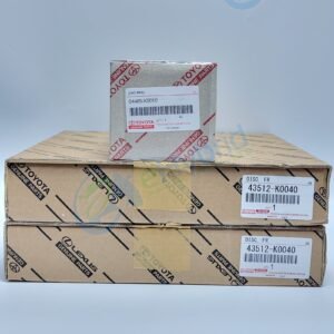 Genuine Toyota Yaris Front Discs & Pads 2020 Onward 43512-K0040 & 04465-K0010