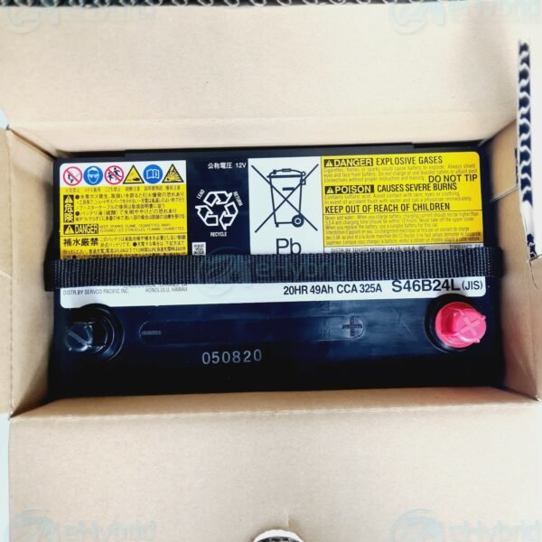 Lexus IS300H 12V Battery Genuine Panasonic  Battery 49AH S46B24L Oem 28800-36082 - Image 6
