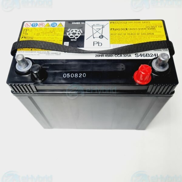 Lexus IS300H 12V Battery Genuine Panasonic  Battery 49AH S46B24L Oem 28800-36082 - Image 8