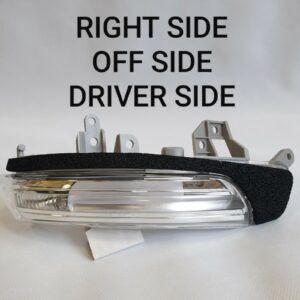 Toyota iQ 2009-2014 Wing Mirror Indicator Lamp Driver Side Right Clear Amber LED